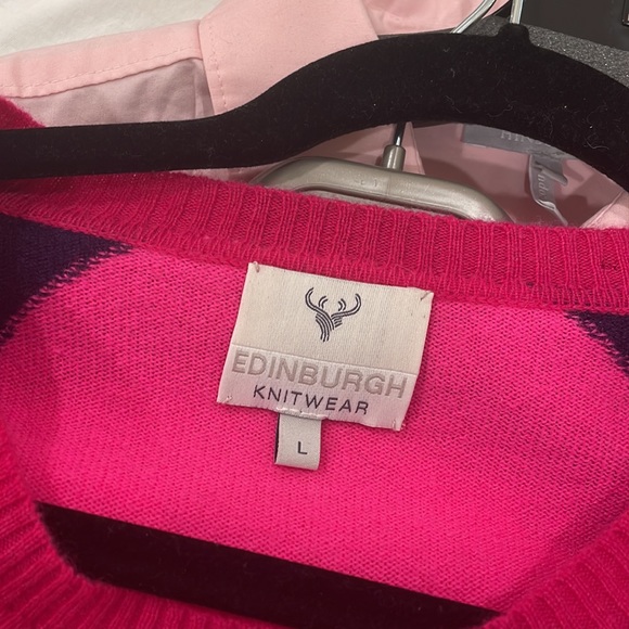 Sweater with circles 💯 cashmere - Picture 3 of 4